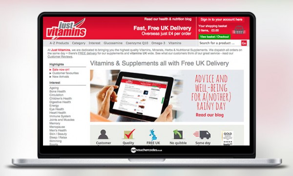 just-vitamins Promo Vouchers